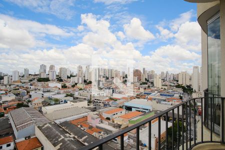 Varanda da sala de apartamento à venda com 4 quartos, 80m² em Chácara Santo Antônio (zona Leste), São Paulo