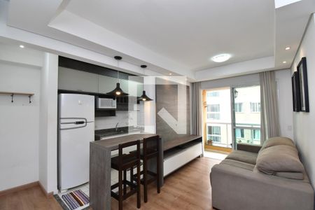 Sala de apartamento para alugar com 2 quartos, 54m² em Bacacheri, Curitiba