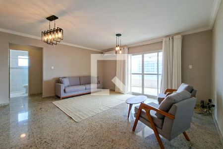 Sala de apartamento para alugar com 5 quartos, 400m² em Aviação, Praia Grande