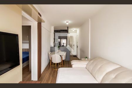 Sala  de apartamento à venda com 2 quartos, 48m² em Vila Paranagua, São Paulo