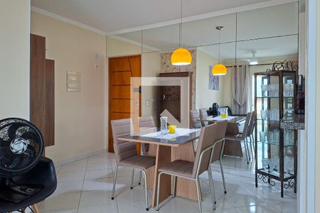 Sala de apartamento para alugar com 1 quarto, 55m² em Aviação, Praia Grande