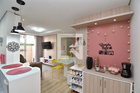 Sala de apartamento para alugar com 1 quarto, 45m² em Cajuru, Curitiba