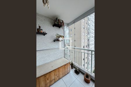 Varanda da Sala de apartamento para alugar com 2 quartos, 56m² em Catumbi, São Paulo