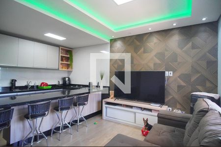 Sala de apartamento para alugar com 1 quarto, 80m² em Scharlau, São Leopoldo