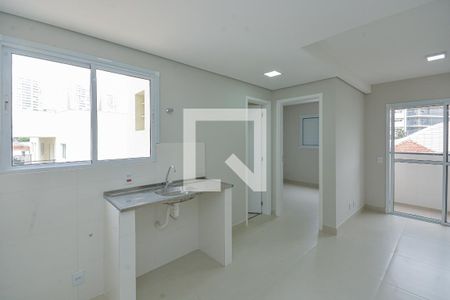 Sala/Cozinha de apartamento para alugar com 1 quarto, 55m² em Jardim Anhanguera, São Paulo