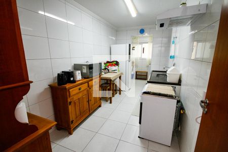 Cozinha de apartamento para alugar com 3 quartos, 106m² em Canto do Forte, Praia Grande
