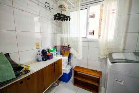 Área de Serviço de apartamento para alugar com 3 quartos, 106m² em Canto do Forte, Praia Grande
