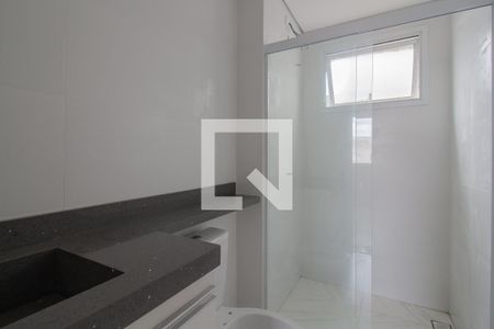 Banheiro Social de apartamento para alugar com 3 quartos, 100m² em Vila Guarani, Mauá