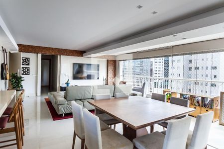 Sala de Jantar de apartamento para alugar com 4 quartos, 172m² em Vale do Sereno, Nova Lima
