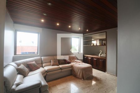 Sala de apartamento para alugar com 5 quartos, 489m² em Vila Julia, Guarujá