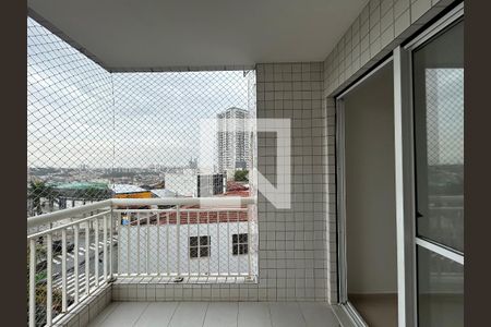 Varanda da Sala de apartamento para alugar com 3 quartos, 74m² em Brasilândia, São Paulo