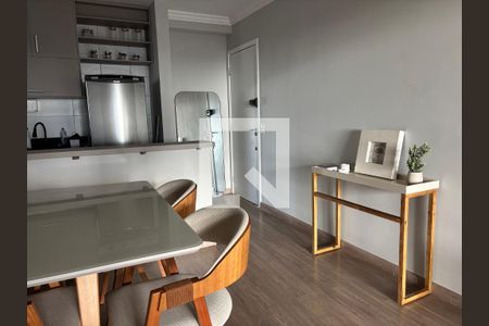 Sala/cozinha de apartamento para alugar com 3 quartos, 73m² em Vila Andrade, São Paulo