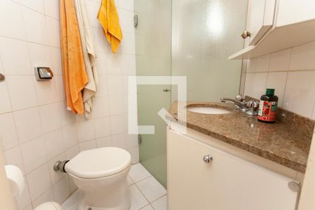 Banheiro da Suíte de apartamento à venda com 3 quartos, 72m² em Vila Isa, São Paulo