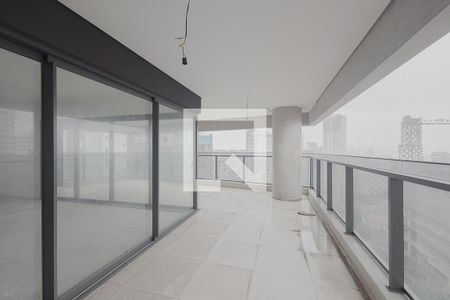 Varanda da Sala de apartamento à venda com 4 quartos, 195m² em Sumarezinho, São Paulo