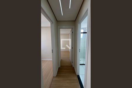 Corredor de apartamento para alugar com 2 quartos, 39m² em Jardim, Santo André