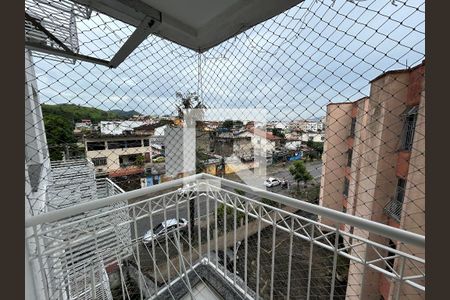 Varanda da Sala de apartamento para alugar com 2 quartos, 70m² em Osvaldo Cruz, Rio de Janeiro