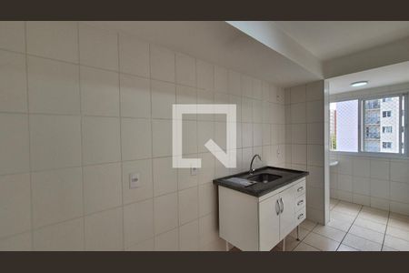 Cozinha e Área de Serviço de apartamento para alugar com 2 quartos, 53m² em Residencial Paraiso, Várzea Paulista