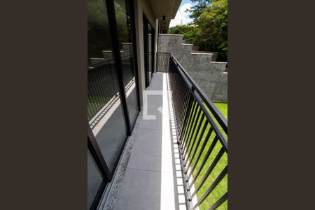 VISTA DA SACADA de casa de condomínio à venda com 3 quartos, 221m² em Parque das Araucárias, Campinas