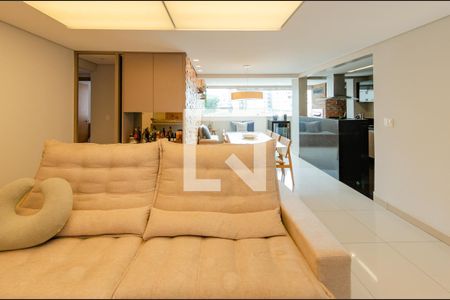 Sala de apartamento à venda com 3 quartos, 109m² em Buritis, Belo Horizonte