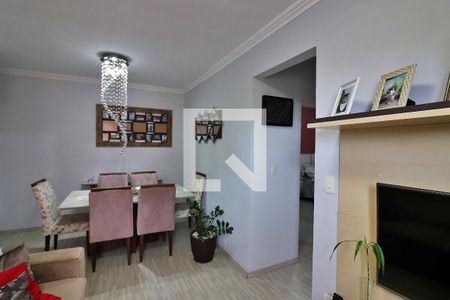 Sala  de apartamento à venda com 2 quartos, 60m² em Demarchi, São Bernardo do Campo