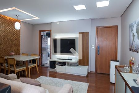 sala de apartamento à venda com 3 quartos, 70m² em Buritis, Belo Horizonte