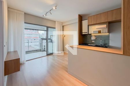 Sala de apartamento à venda com 1 quarto, 40m² em Vila Mariana, São Paulo