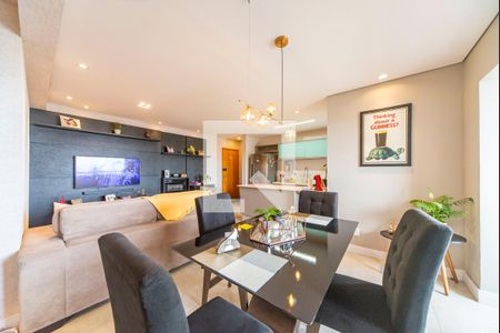 Sala de apartamento à venda com 2 quartos, 80m² em Campestre, Santo André