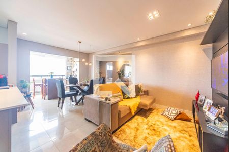 Sala de apartamento à venda com 2 quartos, 80m² em Campestre, Santo André