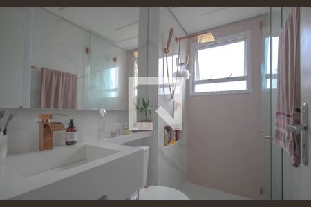 Banheiro da Suíte 1 de apartamento à venda com 2 quartos, 59m² em Vila Andrade, São Paulo