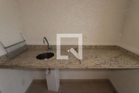 Varanda Gourmet - Pia de apartamento para alugar com 3 quartos, 74m² em Parque das Nações, Santo André