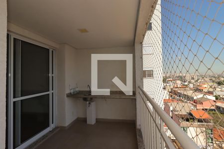 Varanda Gourmet de apartamento para alugar com 3 quartos, 74m² em Parque das Nações, Santo André