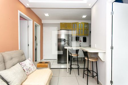 Sala de apartamento à venda com 2 quartos, 34m² em Chácara Califórnia, São Paulo