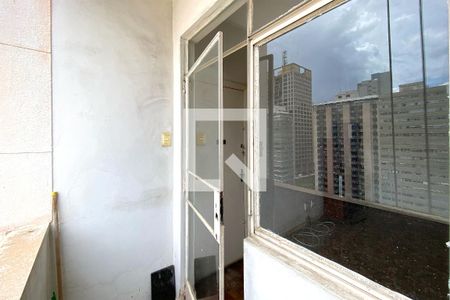Varanda da Sala de apartamento para alugar com 2 quartos, 80m² em Centro, Belo Horizonte