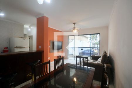 Sala de apartamento para alugar com 3 quartos, 89m² em Jardim Enseada, Guarujá