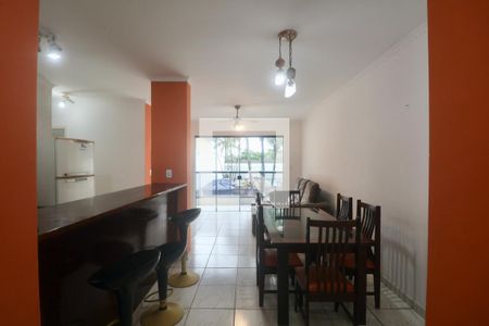 Sala de apartamento para alugar com 3 quartos, 89m² em Jardim Enseada, Guarujá