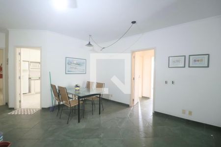 Sala de apartamento para alugar com 3 quartos, 130m² em Balneario Cidade Atlantica, Guarujá