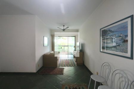 Sala de apartamento para alugar com 3 quartos, 130m² em Balneario Cidade Atlantica, Guarujá