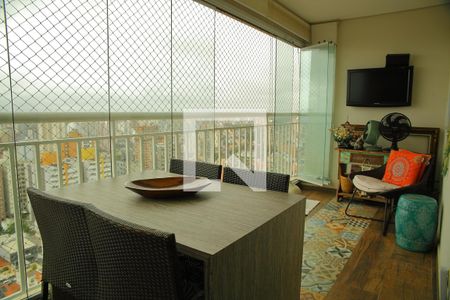 Varanda da Sala de apartamento à venda com 3 quartos, 104m² em Centro, São Bernardo do Campo