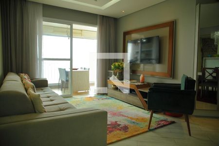 Sala de apartamento à venda com 3 quartos, 104m² em Centro, São Bernardo do Campo