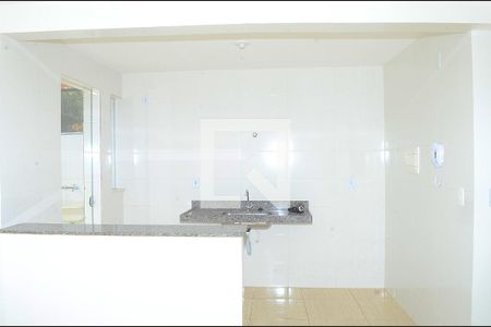 Sala/Cozinha de apartamento para alugar com 2 quartos, 62m² em Dom Silverio, Belo Horizonte