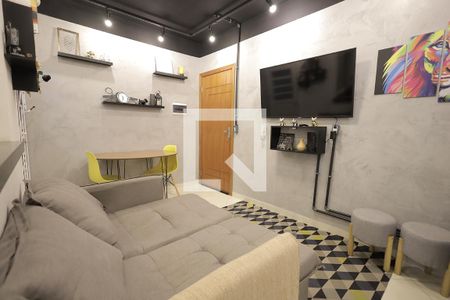 Sala de apartamento à venda com 2 quartos, 42m² em Vila Alpina, Santo André