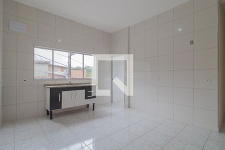 Sala/Sala de jantar/Cozinha de casa para alugar com 2 quartos, 48m² em Rp11 (regiões de Planejamento), Mauá