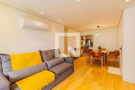 Sala de apartamento para alugar com 3 quartos, 112m² em Cidade Monções, São Paulo