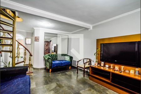 Sala de casa à venda com 3 quartos, 185m² em Vila Camilópolis, Santo André