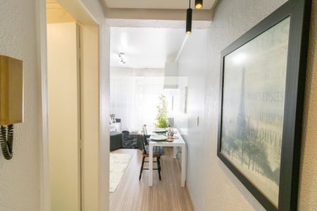 Entrada de kitnet/studio para alugar com 1 quarto, 26m² em Centro Histórico, Porto Alegre