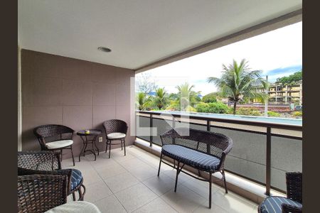 Varanda  de apartamento para alugar com 3 quartos, 120m² em Recreio dos Bandeirantes, Rio de Janeiro
