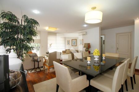 Sala de Estar e Jantar de apartamento para alugar com 4 quartos, 175m² em Paraíso, São Paulo