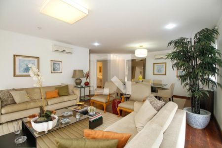 Sala de Estar e Jantar de apartamento para alugar com 4 quartos, 175m² em Paraíso, São Paulo