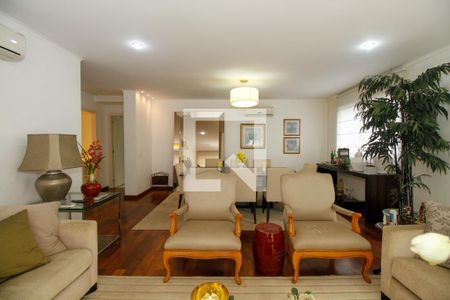 Sala de Estar e Jantar de apartamento para alugar com 4 quartos, 175m² em Paraíso, São Paulo