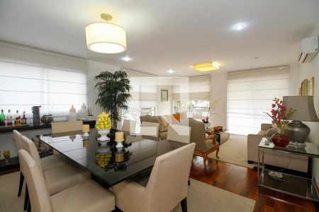 Sala de Estar e Jantar de apartamento para alugar com 4 quartos, 175m² em Paraíso, São Paulo